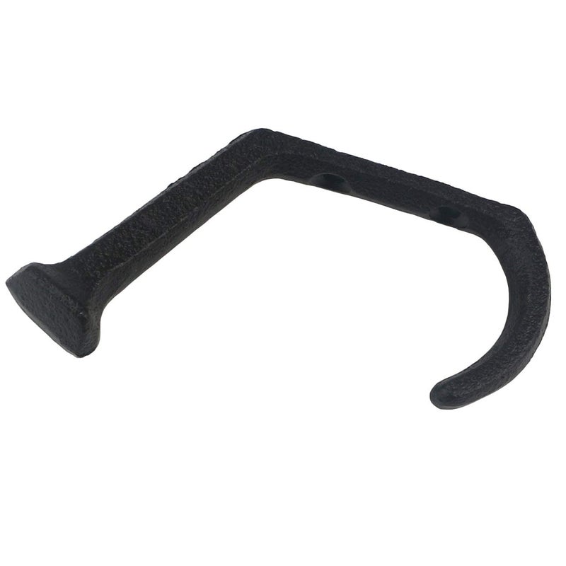 Tinsow Wall Mount Coat Hanger Hooks Rustic Farmhouse Cast Iron Towel Hanger (4) - Image 3